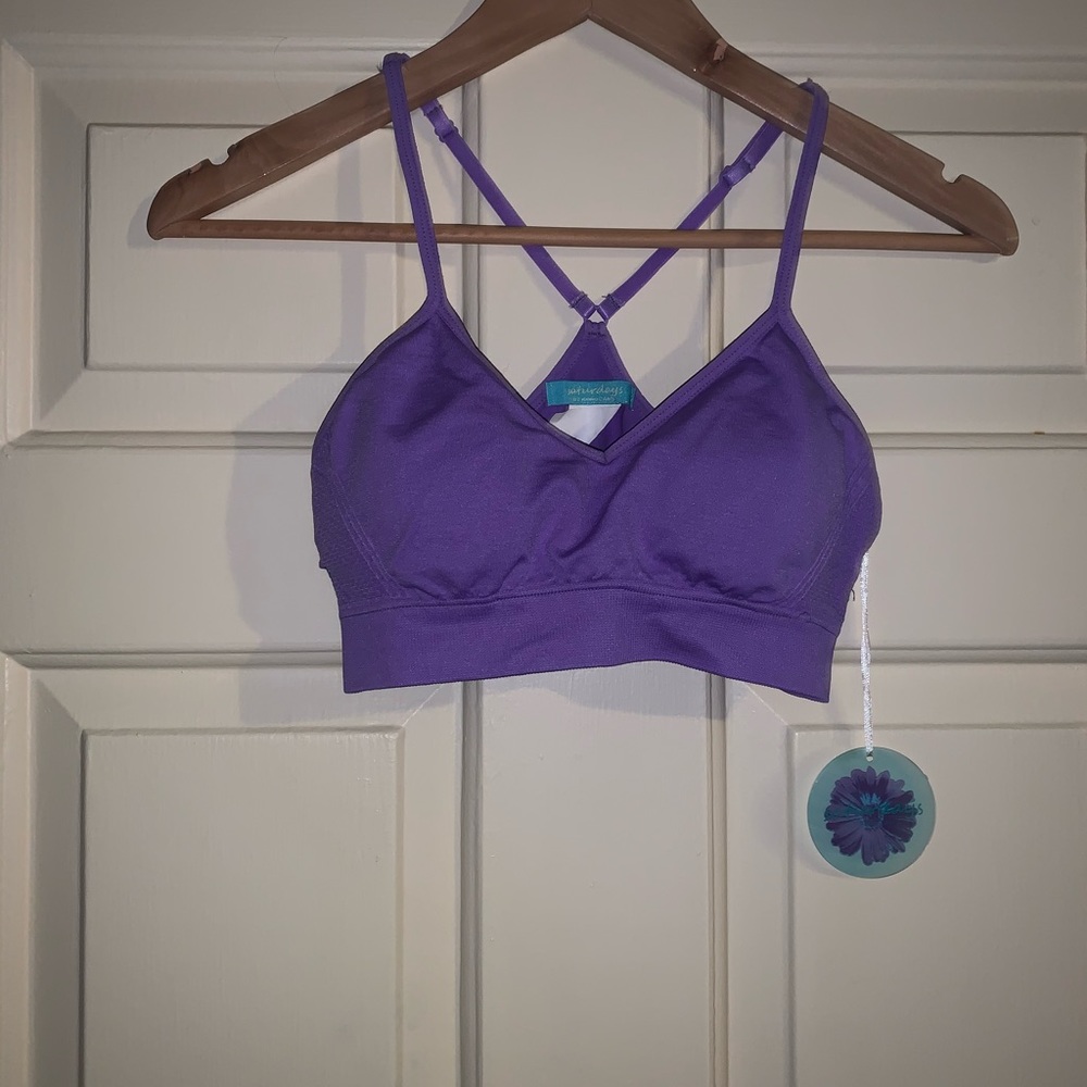 Purple o/s bralette from kinnucans